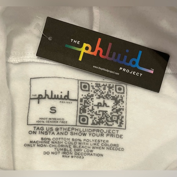 Pride “PROUD” Hoodie Sweatshirt Size Small - Picture 3 of 6